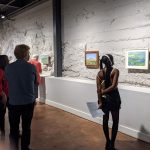 Atmospheres Exhibition at Alexander/Heath Contemporary September 2021 Roanoke VA - Opening