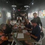 Beverly and Roxanne Hettig at Alexander/Heath Contemporary, Roanoke VA