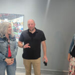 Max Mitchell (center) - "American Clutter" Exhibition at Alexander Heath Contemporary Roanoke Virginia